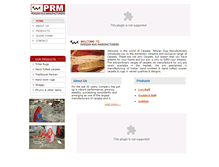 Tablet Screenshot of prm.co.in